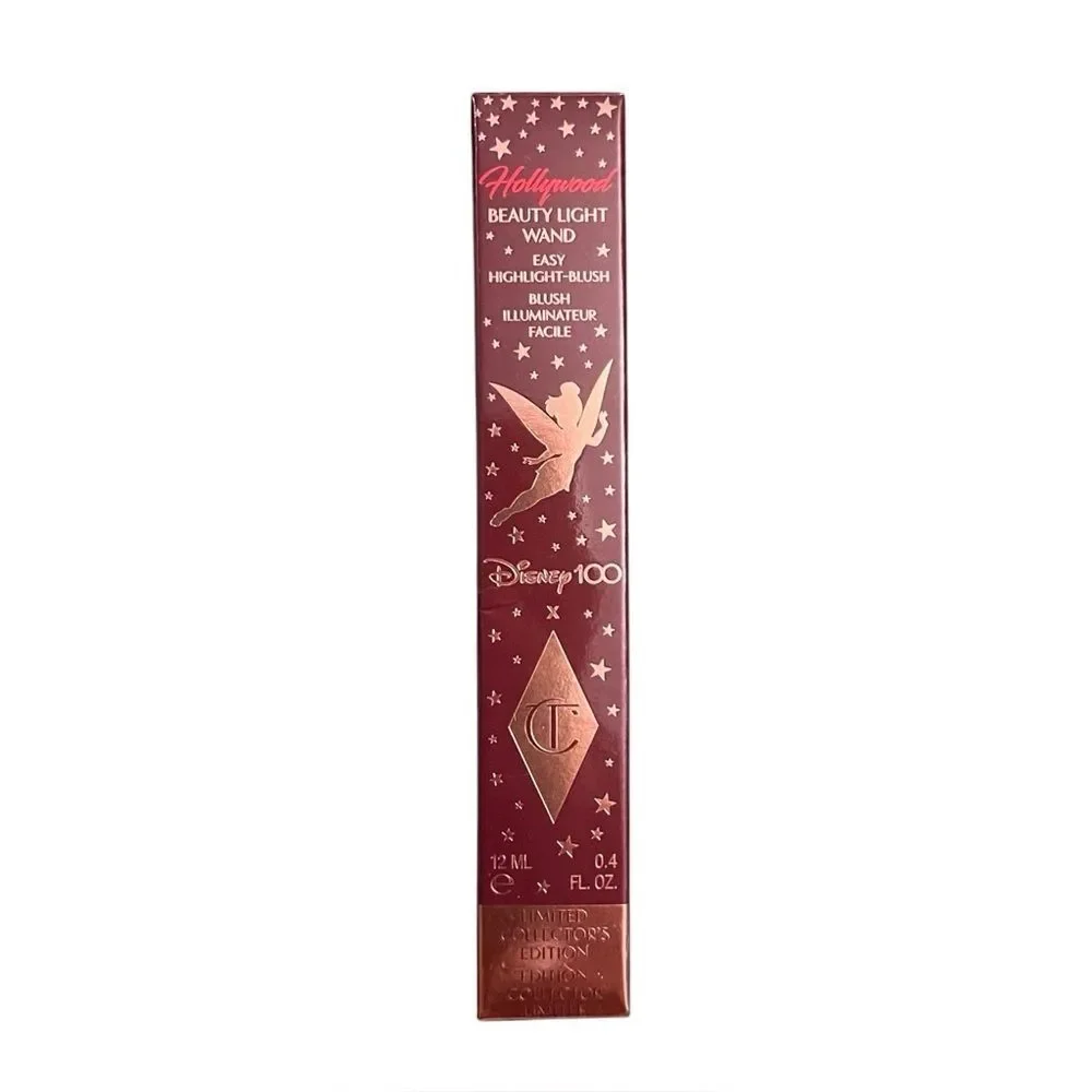 Charlotte Tilbury Hollywood Disney 100 Beauty Light Wand - Pink 0.4 Fl. Oz.